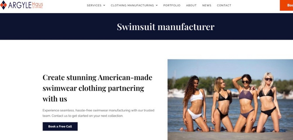 Argyle swimwear Fatos de banho Argyle