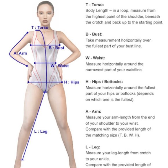 how to measure torso length for swimsuit jak změřit délku trupu u plavek