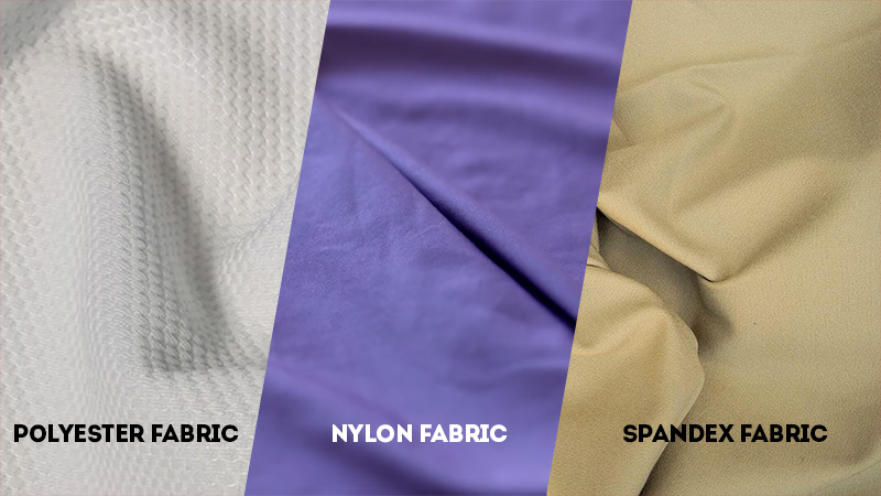 polyester nylon and spandex fabric Polyester Nylon a Spandex Stoff