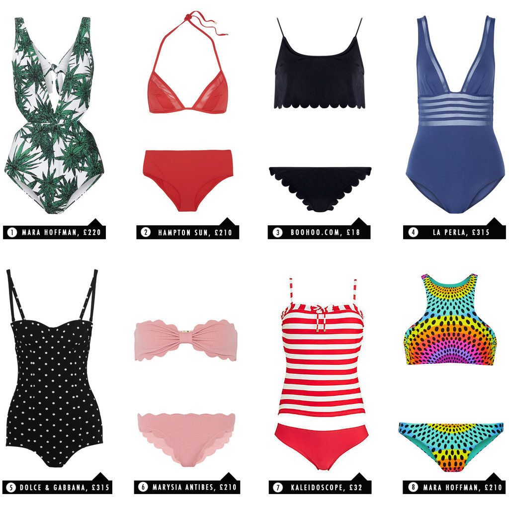 different pieces of swimwears ތަފާތު ސްވިމިންގ ވޭއާރސް ކޮތަޅުތަކެވެ