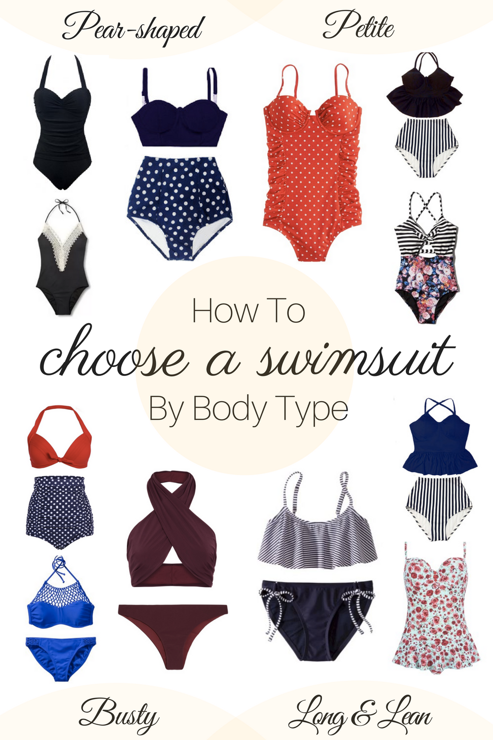 how to choose a swimsuit by body type как да изберем бански според типа тяло