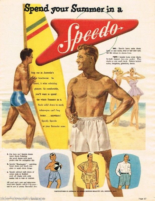 Speed your summer in a Speedo Versnel jou somer in 'n Speedo