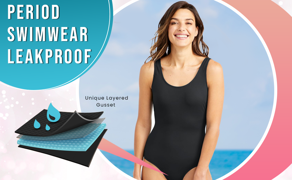 period swimwear leakproof periode badetøj lækagetæt
