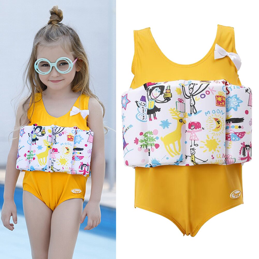 toddler swimsuit with floats costume da bagno per i zitelli cù galleggianti