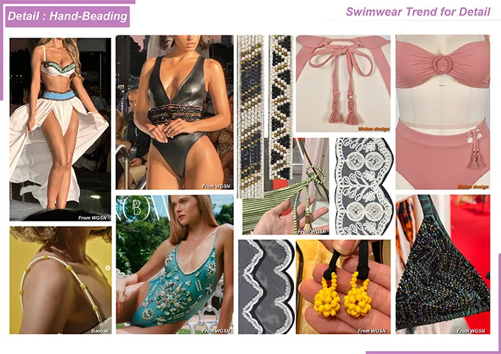 Handmade Beading – Turning Swimwear Into Jewelry Ručně vyráběné korálky – přeměna plavek na šperky