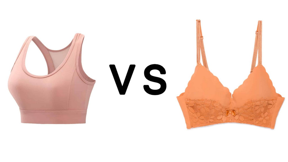 Sports Bra Vs Regular Bra (1) Sport-bra vs gewone bra (1)