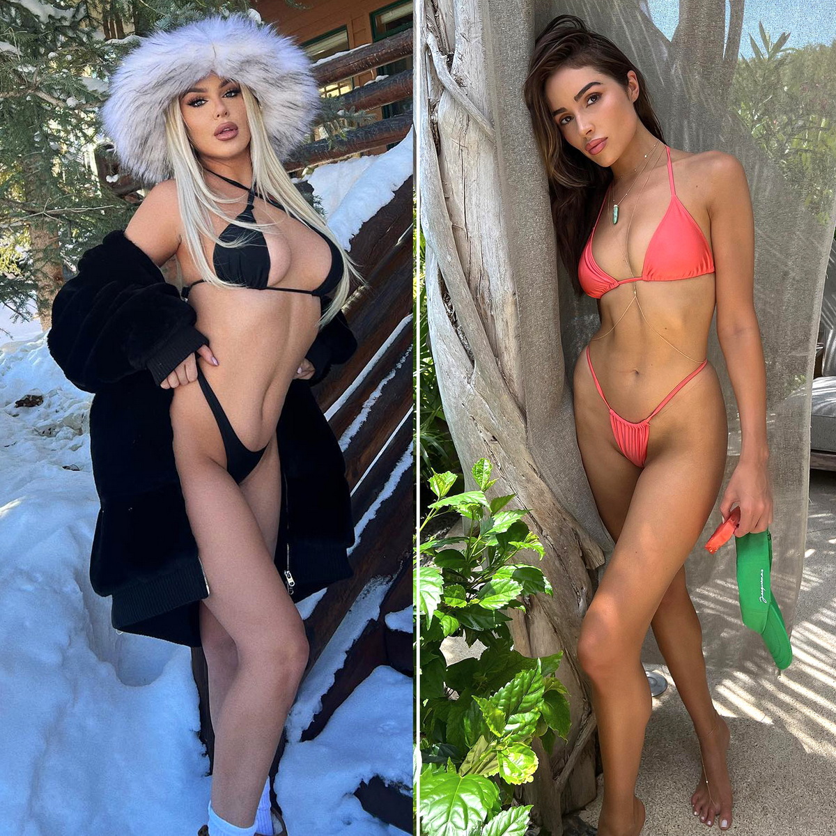 hollywoods skimpiest bikinis of all time Tana Mongeau Olivia Culpo Promo hollywoodské nejkratší bikiny všech dob Tana Mongeau Olivia Culpo Promo