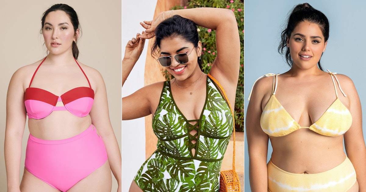 how to look good in a swimsuit when you're fat 1 چگونه وقتی چاق هستید با لباس شنا خوب به نظر برسید 1