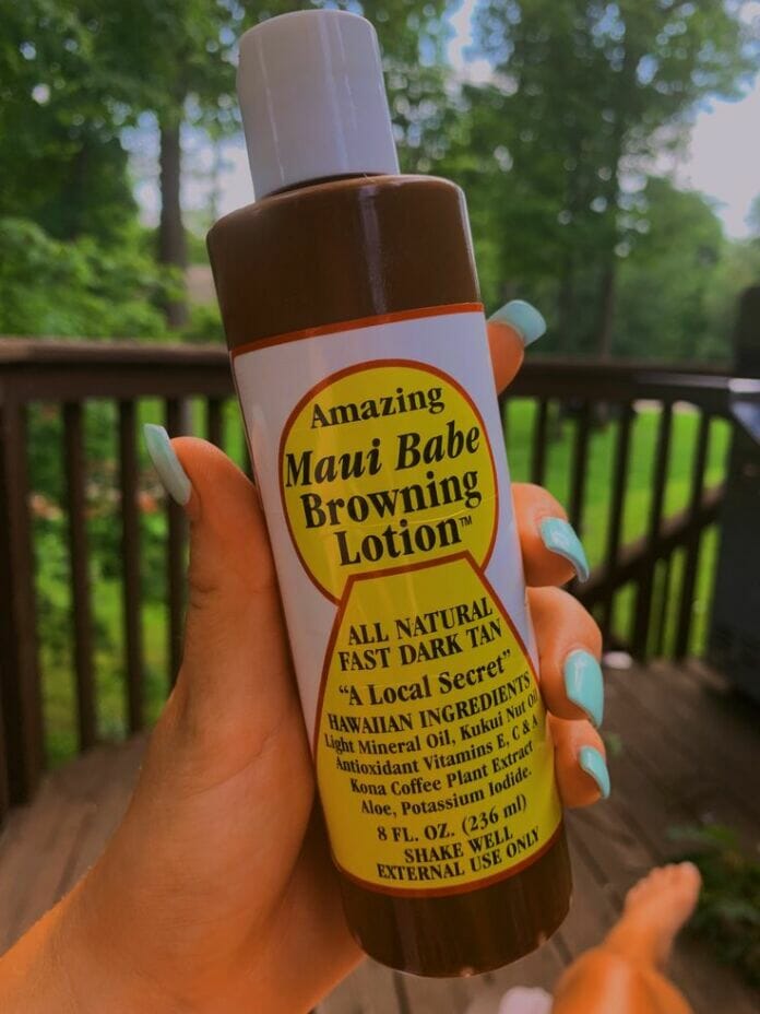 Amazing Maui Babe Browning Lotion Fantastiese Maui Babe Browning Lotion
