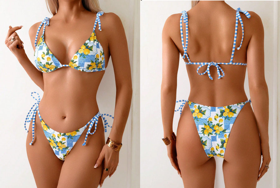 Lemon bikiní sundföt-toppur-neðst