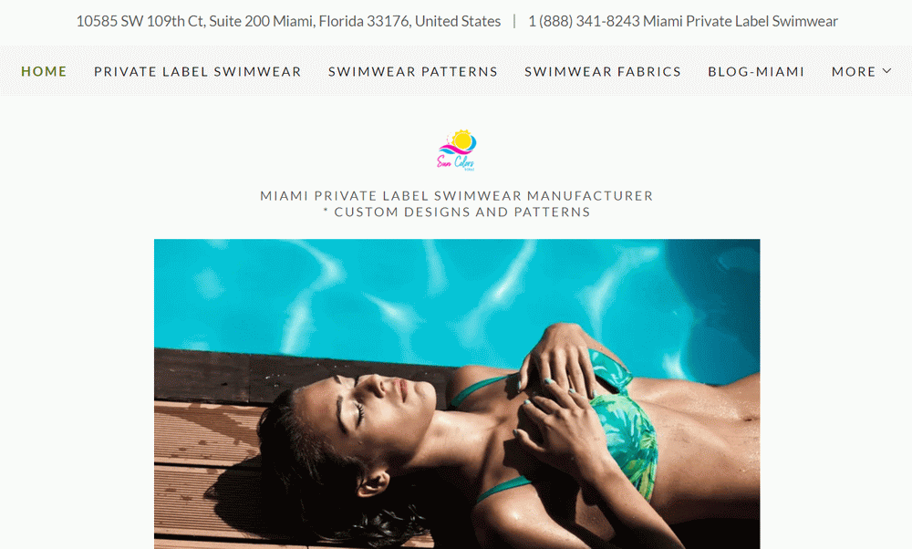 Κατασκευαστής μαγιό Miami (ΗΠΑ)
