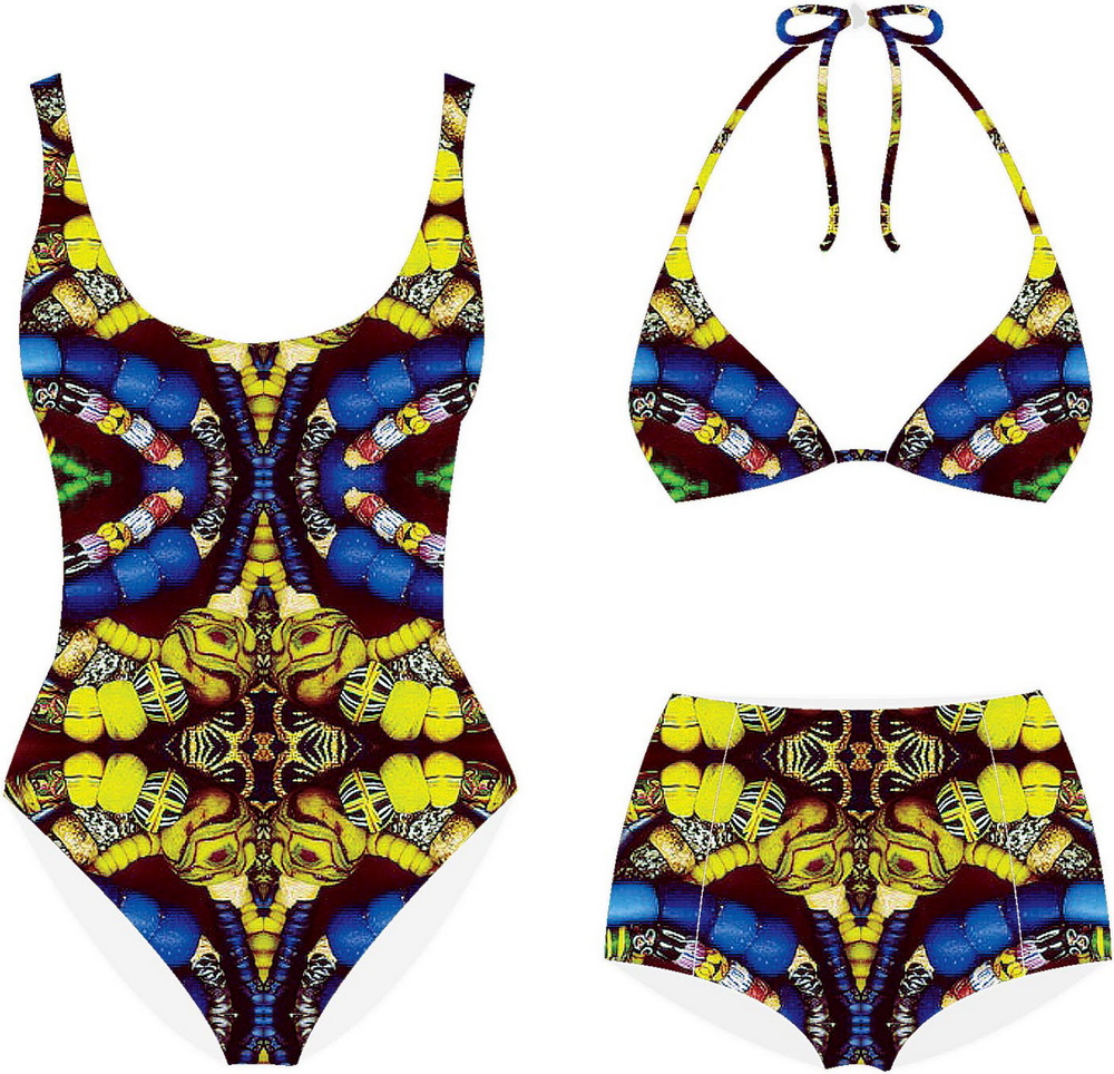 цельный купальник